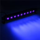 27W 9 LED UV 395-400NM Remote Control Stage Light Wall Wash Lamp for Party Halloween Club DJ