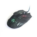 IMICE X9 2400DPI Adjustable Colorful LED 6 Buttons USB Wired Optical Gaming Mouse for PC Laptop