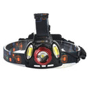 XANES 2305 1200 Lumens T6+2xCOB  Bicycle Headlamp Mechanical Zoom Adjustable Head Light