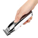 KM-5027 Cordless Rechargeable Hair Clipper LCD Hair Trimmer Hair Cutting Kits