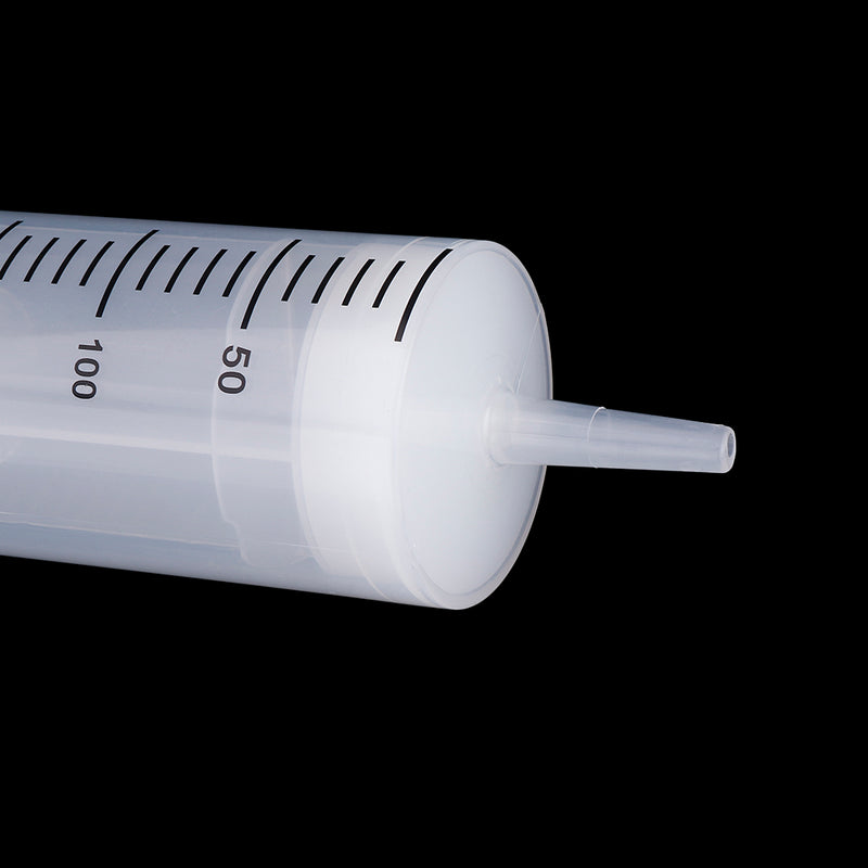 350ml Plastic Dispensing Syringe w/ Double Scale for Refilling and Measuring Liquids Industrial Glue Applicator