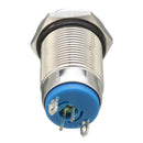 12V Push Switch Self Locking Switch 4 Pin Led Push Button Switch Latching Power Switch Waterproof