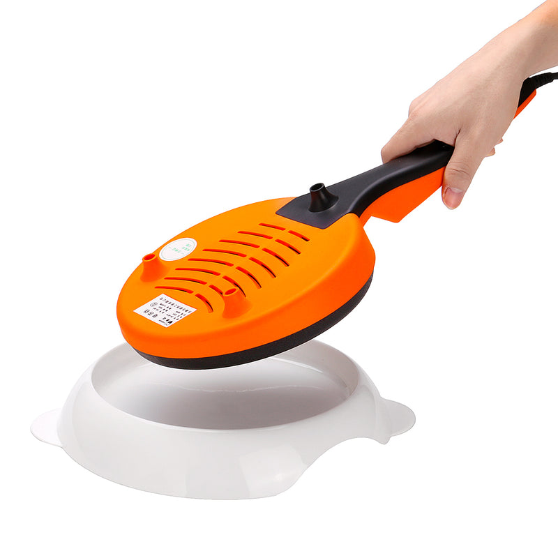 600W Orange Kitchen Electric Griddle Pancake Baking Crepe Maker Cake Pan Pizza Machine
