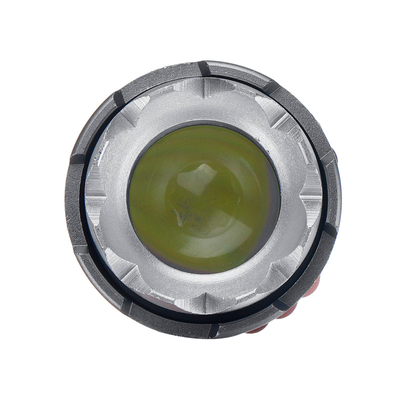 Portable T6 1000LM 5Modes Zoomable Rechargeable Lotus Shape LED Flashlight 18650/AAA Flashlight