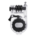 Retractable Steel Wire Cable Lock 3 Digit Combination Bicycle Laptop Luggage Security 116cm
