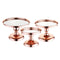 20/25/30CM Metal Cake Cupcake Food Stand Round Wedding Party Display Holder Decorations