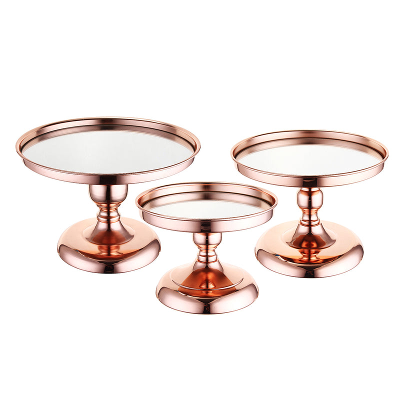 20/25/30CM Metal Cake Cupcake Food Stand Round Wedding Party Display Holder Decorations