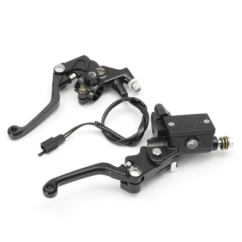 7/8inch Motorcycle Bike Hydraulic Brake Master Cylinder Cable Clutch Lever