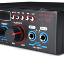 BT-309A 220V 800W 2CH Home Stereo bluetooth Amplifier Support USB FM AUX MIC Microphone