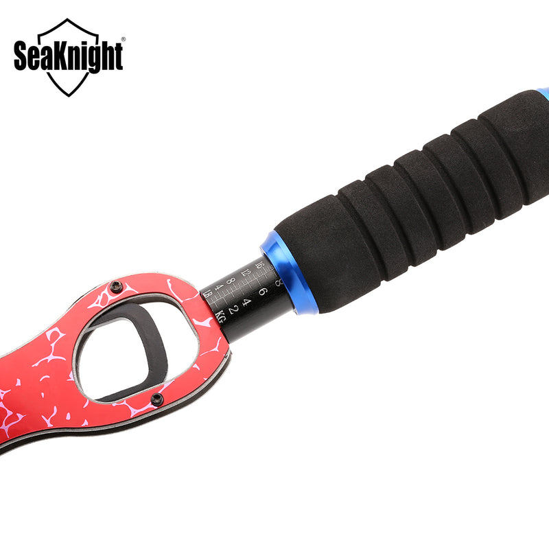 SeaKnight KYQ-SK004 Fish Lip Grabber Gripper Tool Holder Stainless Steel Fishing Grip With Scale