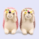 Honana BX Resin Shy Hedgehog Toothbrush Suction Holder Wall Mount Plug Socket Organizer Sundry Key