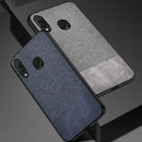 Bakeey Cotton Cloth Protective Case For Samsung Galaxy M20 2019 Anti Fingerprint Back Cover