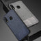 Bakeey Cotton Cloth Protective Case For Samsung Galaxy M20 2019 Anti Fingerprint Back Cover