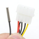 DC 5-25V Thermometer Temperature Digital Display Meter For Computer Car Water Celsius Measurement +1M Probe Car Thermometer