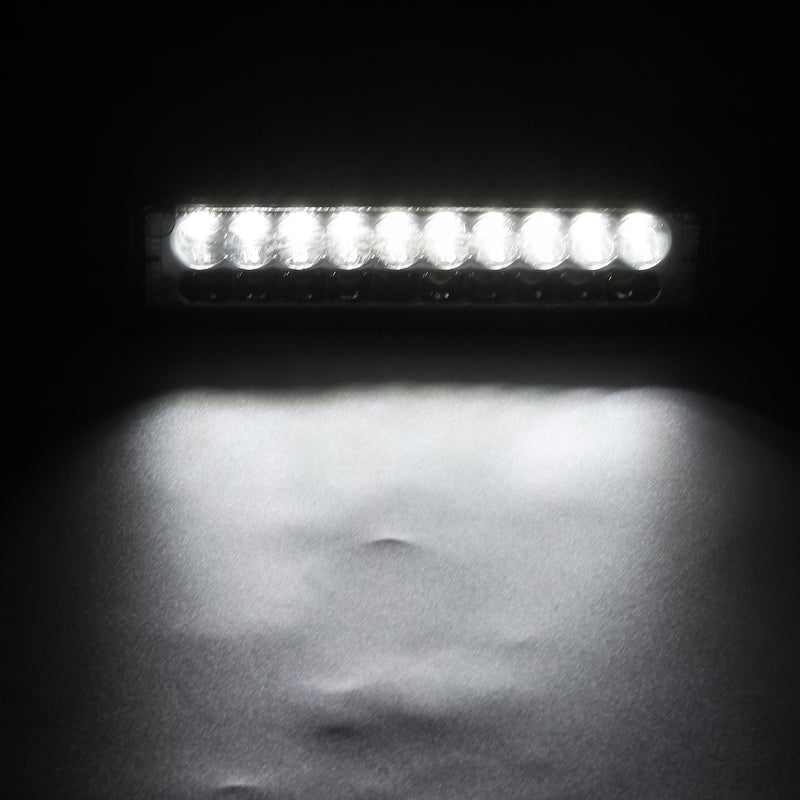 6inch 80W 20 LED 12V Work Light Flood Beam Driving Fog Headlights Lamp Bar Motorcycle Car SUV Off-road