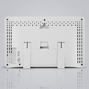Digital Alarm Clock Weather Station Wall Indoor Outdoor Temperature Humidity Watch Moon Phase Forecast USB Charger