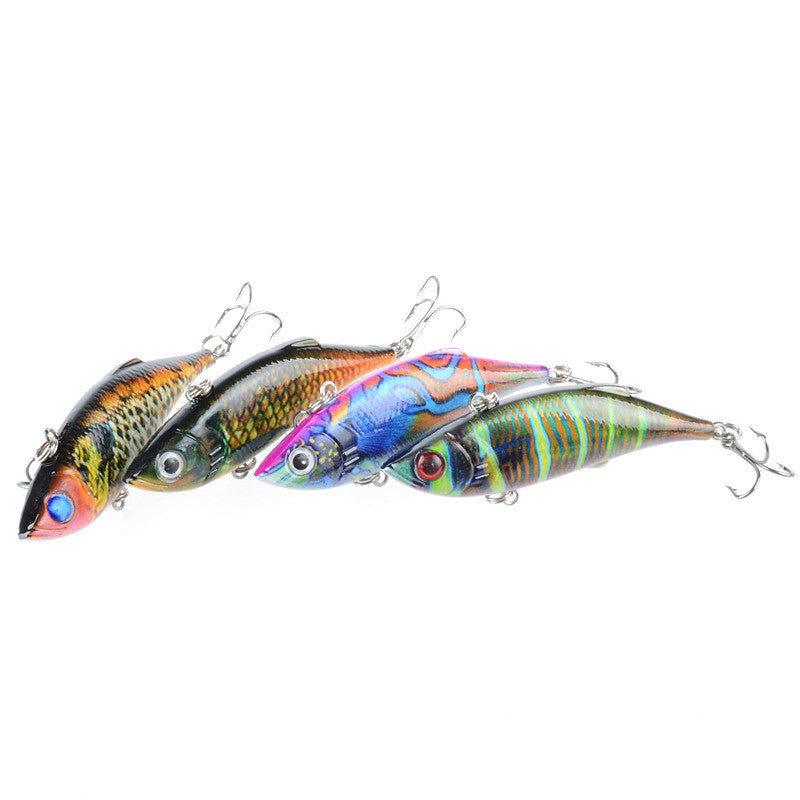 ZANLURE 4pcs/set 8cm 11.8g Fishing Lure Full Aqueous Layer Wobbler VIB Vibration Artificial Hardbait