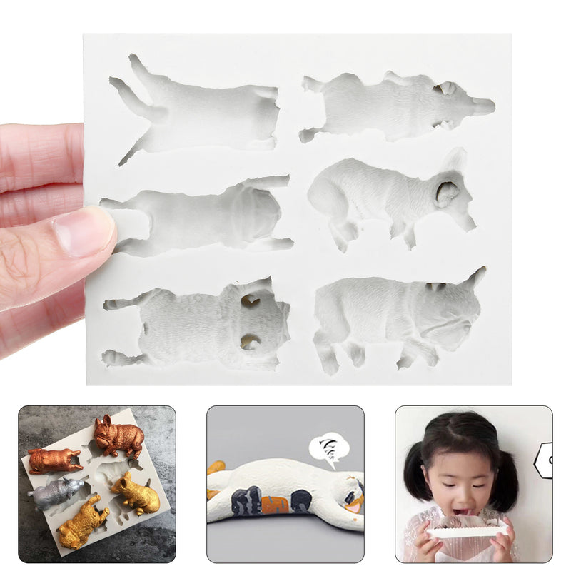 3D Animal Models Silicone Fondant Chocolate Cake Mold Baking Mould Sugar Craft