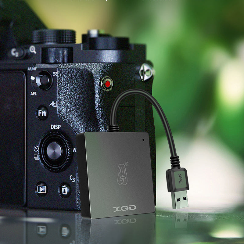 USB3.1 Gen1 XQD USB Card Reader Memory Card Adapter 4K High Transmission 300Mb/s for Sony M/G Series