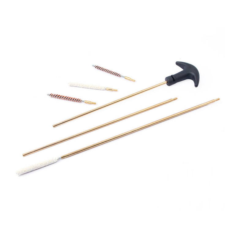 7pcs Gun Cleaning Brush Kit 4.5/5.5mm Mop Rod Tube Brush