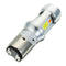 H4 BA20D 3000LM 18W Bright Hi/Lo COB LED Motorcycle Headlamp Motorbike Fog Lamp Light DC9-18V
