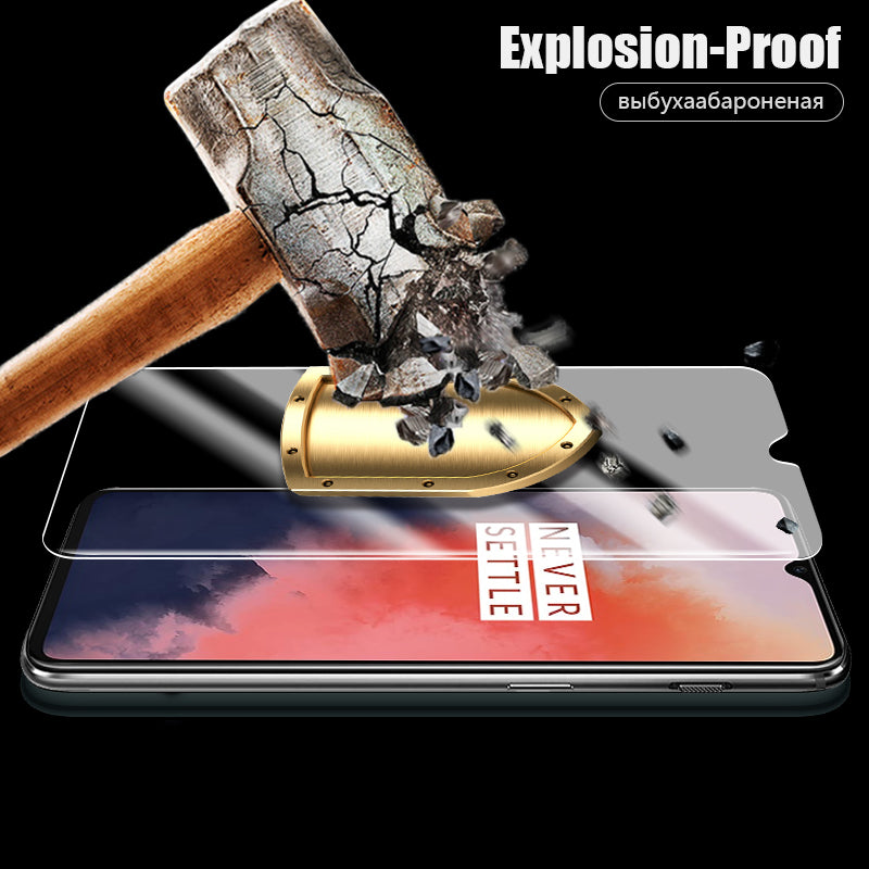 3 pcs Bakeey Anti-Explosion Tempered Glass Screen Protector For OnePlus 7T