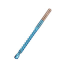 Drillpro 6Pcs 3-8mm Blue Nano Coated Grooving Drill HSS Woodworking Drill Bit Plastic Metal Hole Grooving