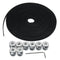 10M GT2 Timing Belt 6mm Wide + 10x Pulley + L Shape Wrench For 3D printer CNC RepRap