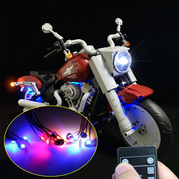 LED Light Kit ONLY For LEGO 10269 Creator Expert For Harley Davidson For Fat Boy