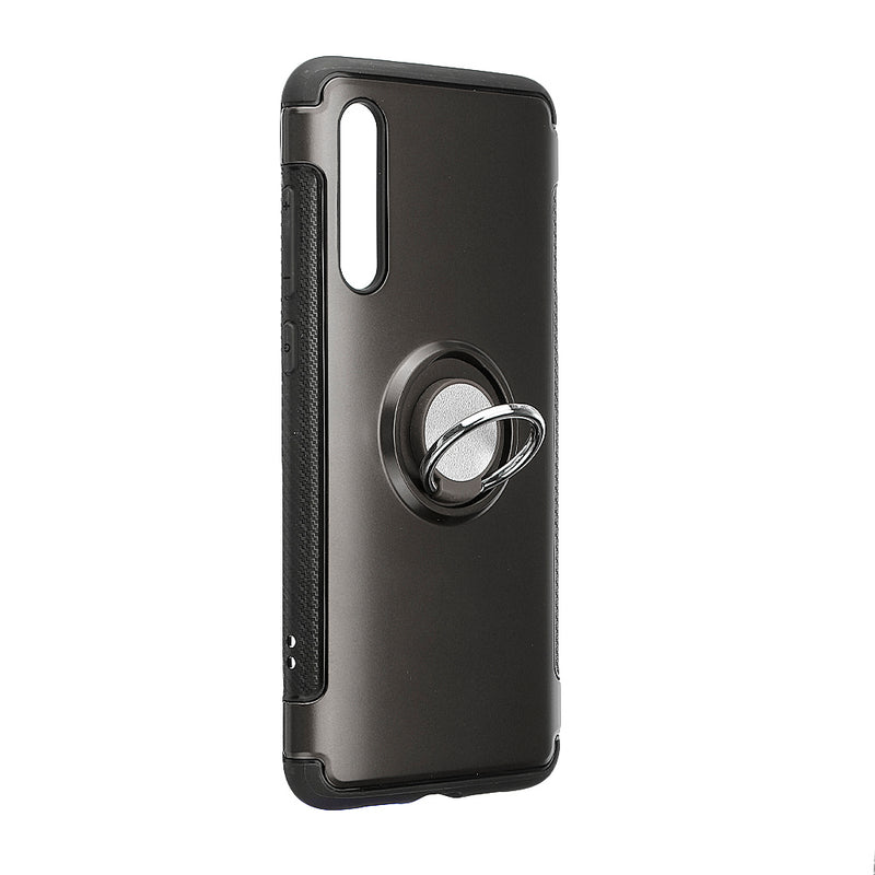 Bakeey 360 Rotating Ring Holder Magnetic Adsorption Shockproof Protective Case for Xiaomi Mi9 / Mi 9 Transparent Edition