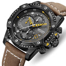 MEGIR 2130 Fashion Sport Men Watch Waterproof Chronograph Quartz Watch