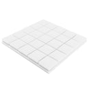 4pcs 50x50x5cm Acoustic Foam Wedge Panel Sound Absorption Tiles