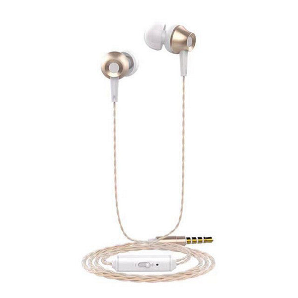 Langsdom M299 Metal 3.5mm Jack In-ear Earphone Headphone with Mic for iPhone Samsung Xiaomi Huawei