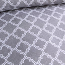 3 PCS Bedding Sets Geometric Abstract Style Quilt Cover Pillowcase For Queen Size