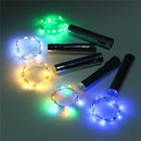 90CM 15LEDs Cork Shaped Silver Wire Starry String Light Wine Bottle Lamp For Party Decor