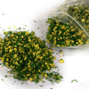 DIY Handmade Building Model Material Grass Tree Sponge Powder Green Yellow Mixture Pollen