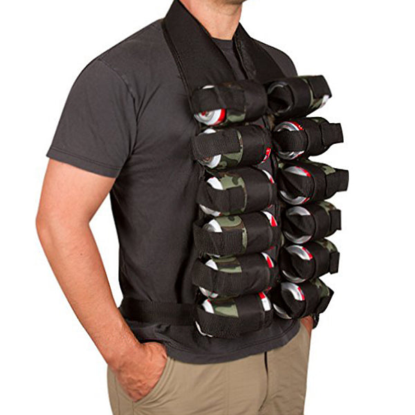KALOAD 12x Bottles Holster Tactical Belt Outdoor Party Bottle Vest