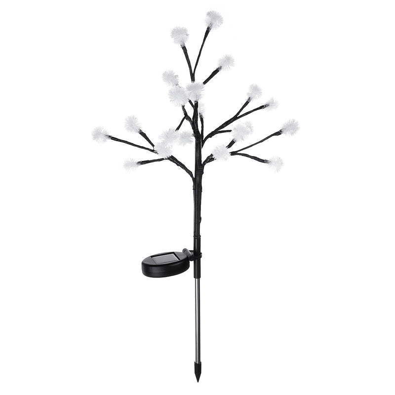 Outdoor Waterproof Solar Powered Pinecone Shape Tree Branch LED String Holiday Light for Patio Decor