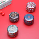 Retro Round Tin Box Tea Candy Jewelry Coin Storage Container Case Wedding Favors