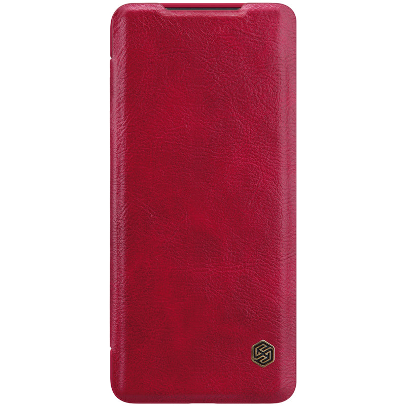 NILLKIN Flip Bumper Shockproof Card Slot Holder Full Cover PU Leather Vintage Protective Case for Samsung Galaxy S11