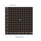 300*300mm Black Square Scrub Surface Heated Bed Sticker Sheet With 1:1 Coordinate