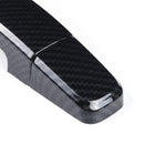 4Pcs Car Carbon Fiber Side Door Handle Covers Trims Black For Chevrolet Camaro 2010-2015