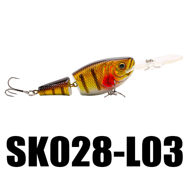 SeaKnight SK028 1PC 13.5g 70mm Fishing Lure Crankbaits 2 Sections 3D Eyes Hard Fishing Baits
