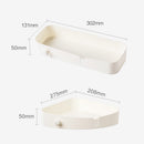 Jordan&Judy Kitchen Bathroom Storage Rack Corner Storage Drain Shelf Organizer Holder Stand Multi-function Strong Bearing