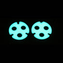 NIWALKER 3Pcs/Set Self Illuminate Turboglow Glow Gasket For Niwalker MM6S Flashlight Triple Optic Light Luminous Tape