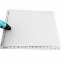 B-Type White Silicone Design Mat with Basic Template + Insulation Silicone Finger Caps Kit 3D Printing Pen Drawing Tools