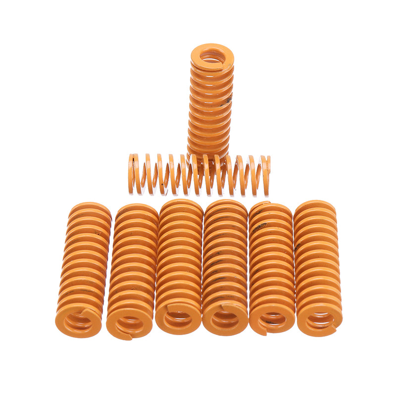 12Pcs Yellow 3D Printer Heated bed Leveling Spring for CR-10/MK3 Printer