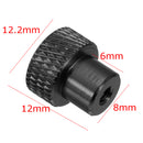 Suleve M3AN2 10Pcs M3 Frame Hand-tight Flange Nut Cap Aluminum Alloy Super Light