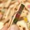 50 Pcs Cute Painted Wooden Mini Craft Pegs Cloth Photo Picture Hanging Spring Clips Clothespin