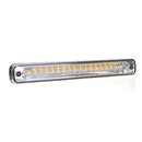 36 LED Dual Color Car Daytime Running Lights DRL Lamps Universal White+Amber